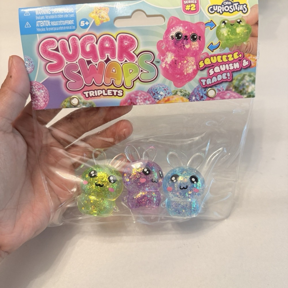 New Bunny Sugar Swaps Triplets Squishy - by Orb - BUNNIES